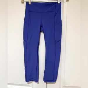 Lululemon leggings sz 4 like brand new tag cut out length 28